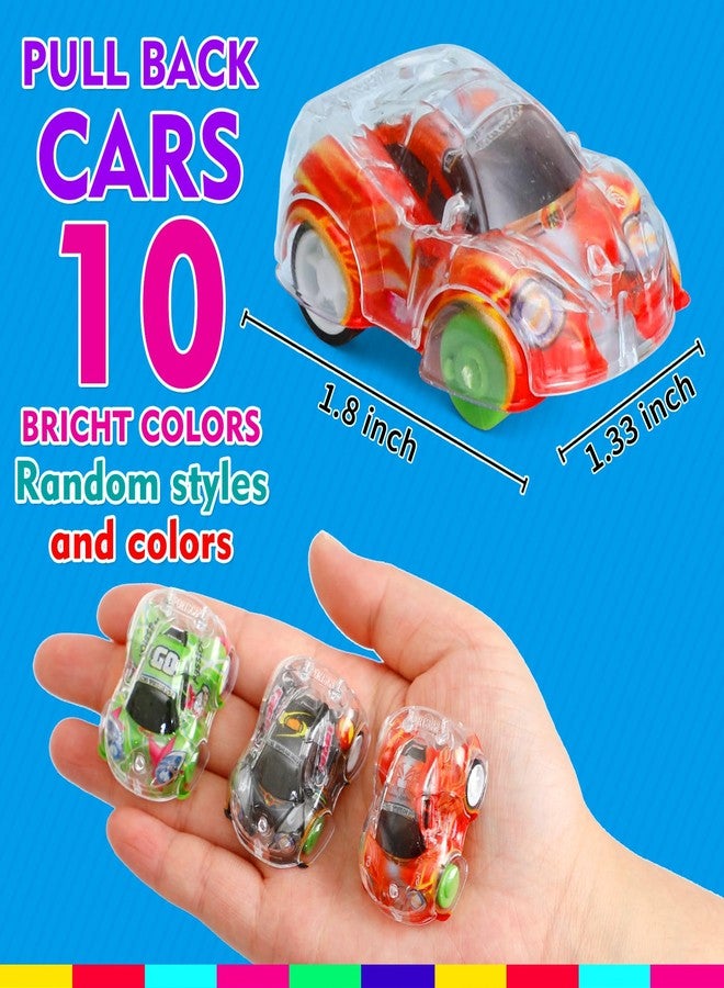 Worgree 50 Pcs Mini Pull Back Cars, Small Race Car Toys Bulk Party Favors for Kids 4-8 8-12 Treasure Box Toys for Classroom Prizes Pinata Goodie Bags Stuffers Birthday Gifts for Boys Girls Toddlers - Image 5